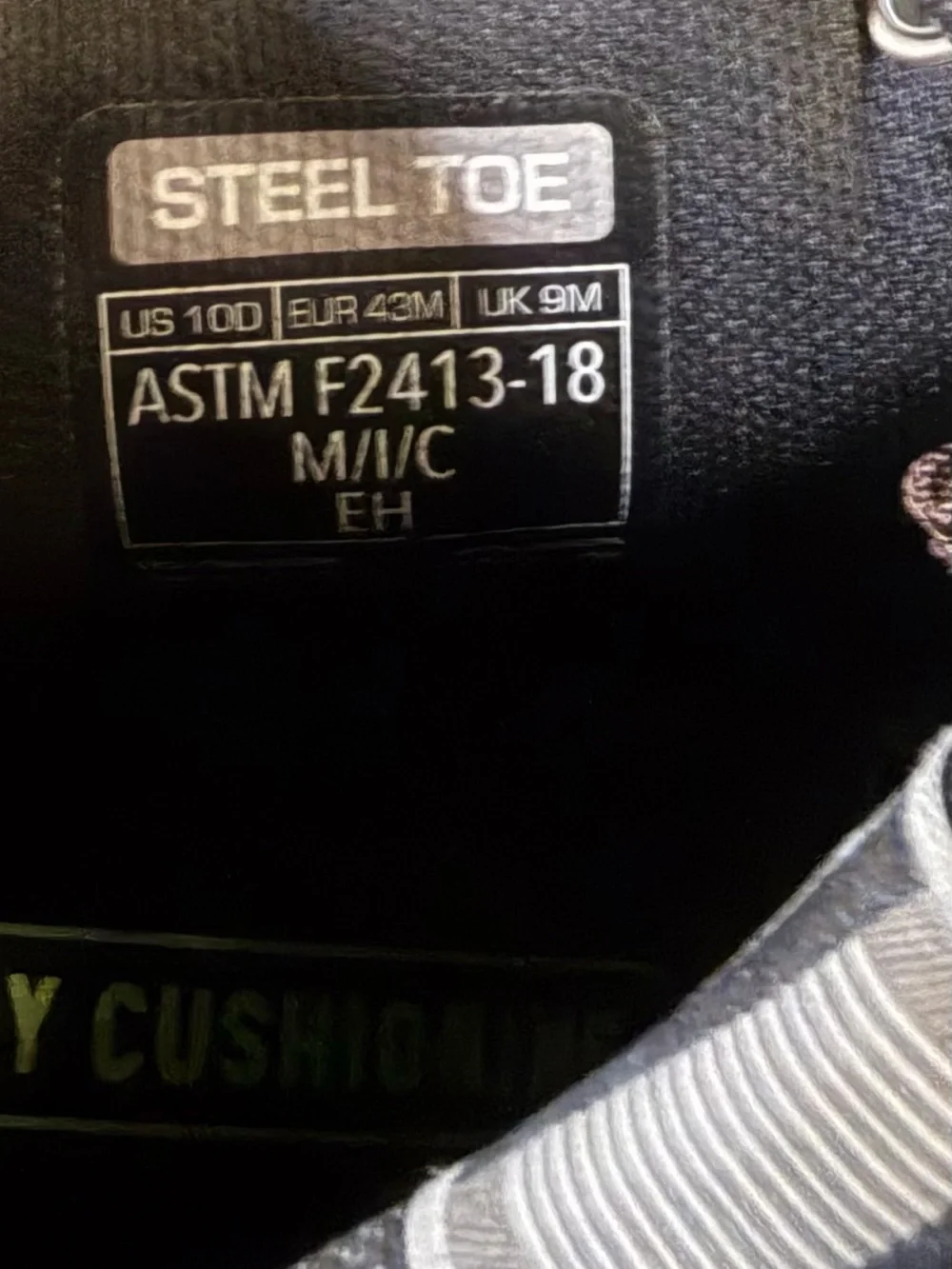 Ariat Brown and Black Steel Toe Work Boots